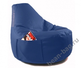 Кресло мешок Comfort Indigo (экокожа)