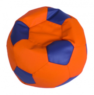 Пуфик Мяч Orange indigo (экокожа)